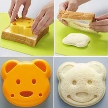 Smiley Bear сэндвич-форма хлеб для тостов форма для хлеба DIY Форма для риса для детского питания, форма для завтрака DIY инструмент