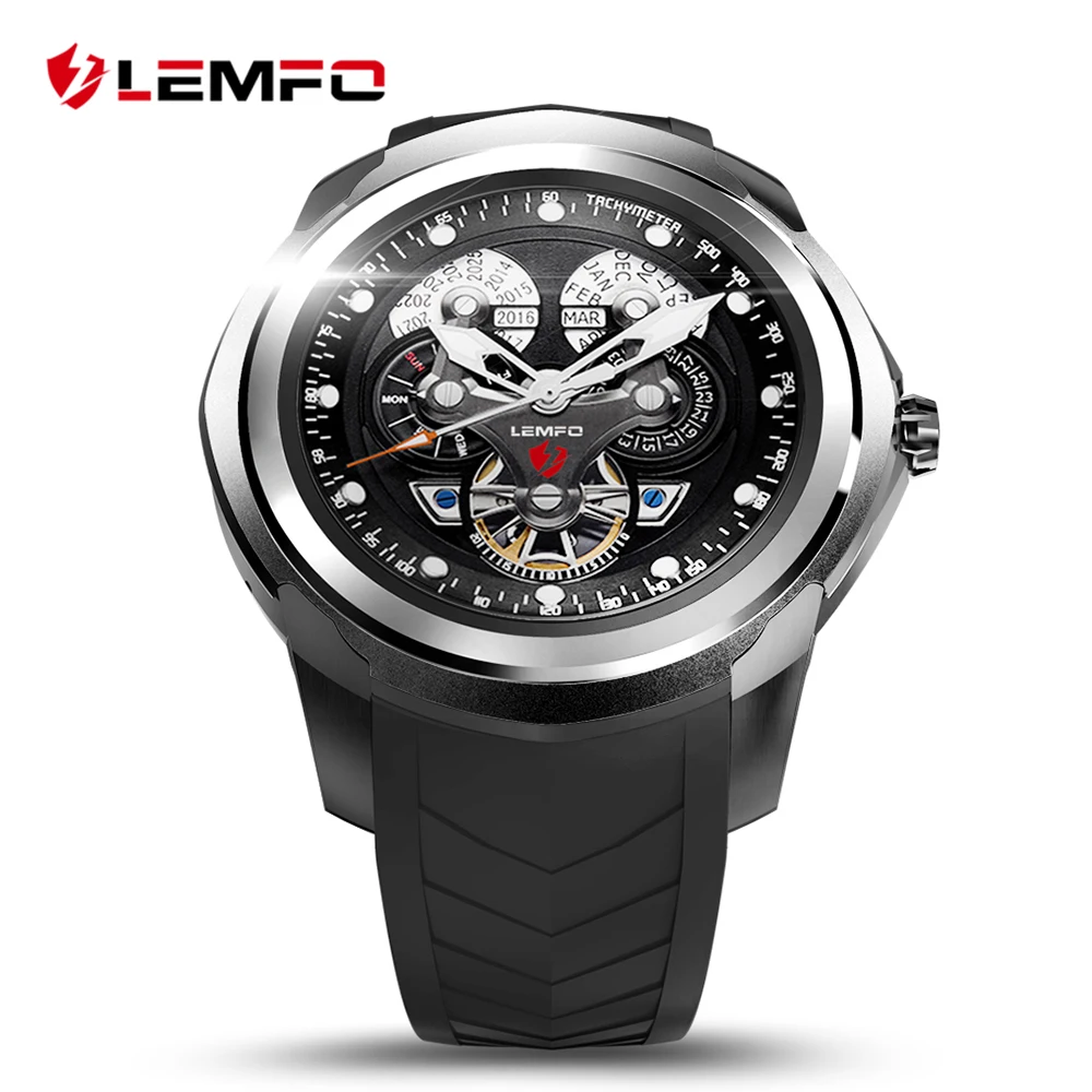 

LEMFO LF17 Smart Watch Phone 512MB + 4GB with SIM / TF Card Slot Android 5.1 Bluetooth Wrist Smartwatch Men Wristwatch
