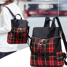 

Nylon Water-resistant Backpack Bag Top Handle Rucksack Lightweight Durable Casual Fashion School Bag Purse for Womens Girls