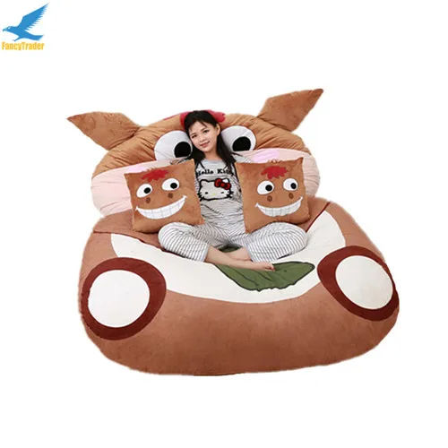 Fancytrader-Giant-Stuffed-Animal-Horse-Bed-Soft-Plush-Beanbag-Mattress-Sofa-Mat (3)