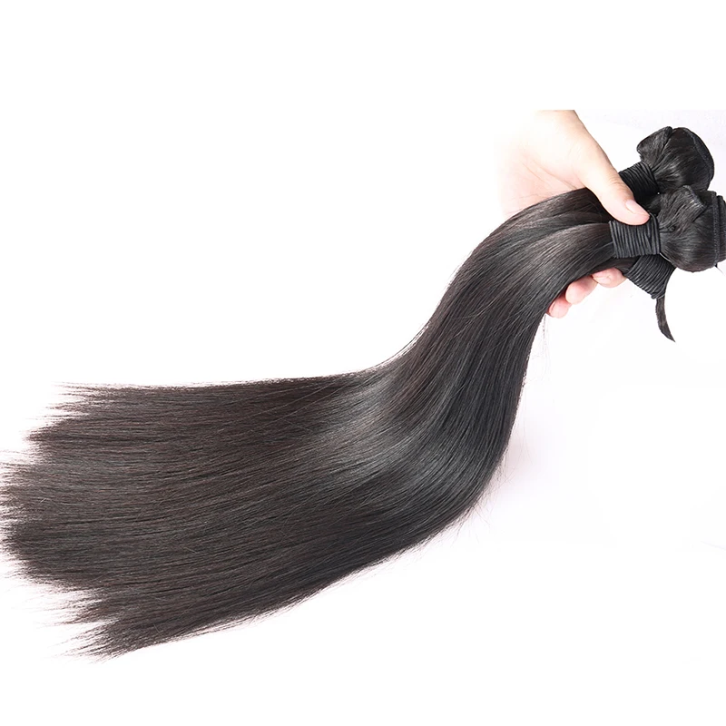 Бразильские прямые волосы натуральные кудрявые пучки волос можно купить 3 или 4 натуральные черные волосы Remy 1 шт