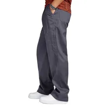 Осенне-зимние свободные мешковатые брюки-карго мужские повседневные военные тактические армейские брюки хлопковые штаны в стиле хип-хоп с карманами на молнии сбоку