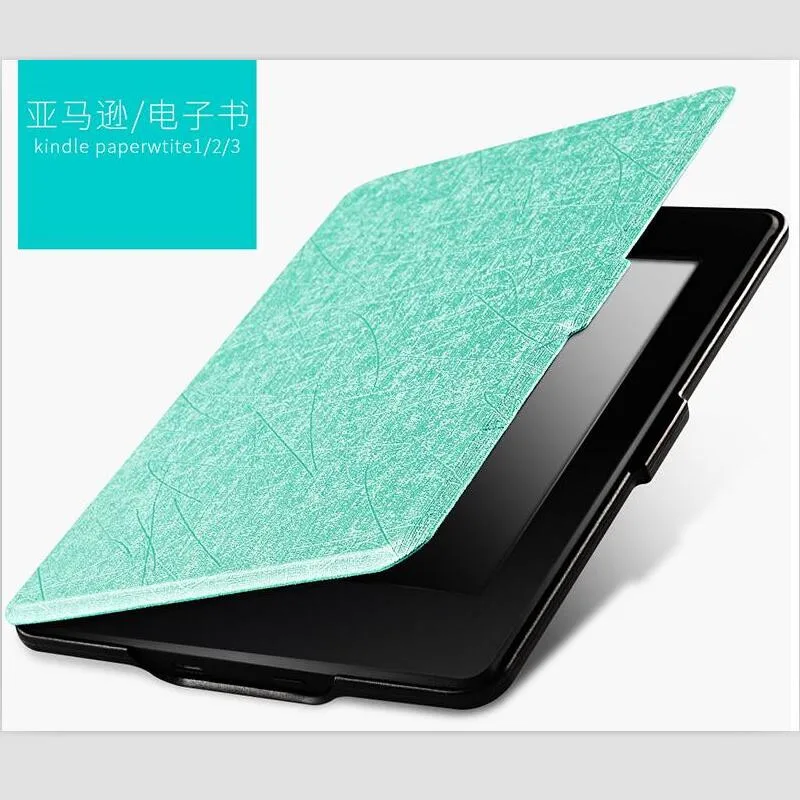 Кожаный чехол для Amazon Kindle Paperwhite 1 2 3 6 дюймов подставка планшета с функцией сна и