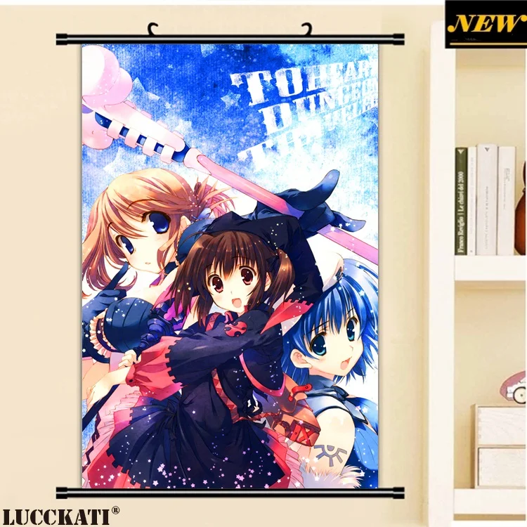 40X60 см до сердца 2 twinsister Himeyuri визуальный новелл loli CAME мультфильм аниме искусство