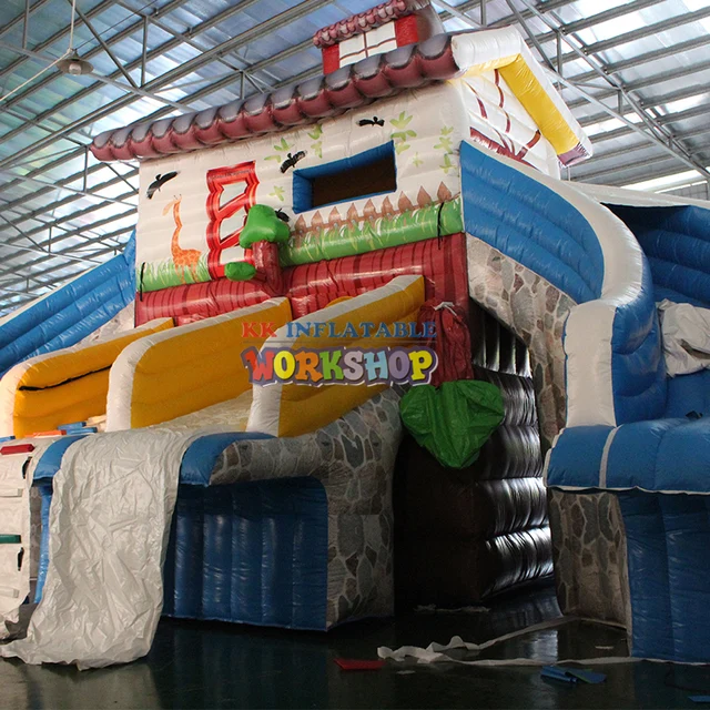 Commercial Giant Inflatable Water Slide 2