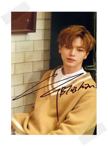 Подписанный BTOB YOOK SUNG-JAE SUNG JAE фото с автографом Brother Act 6 дюймов Бесплатная доставка