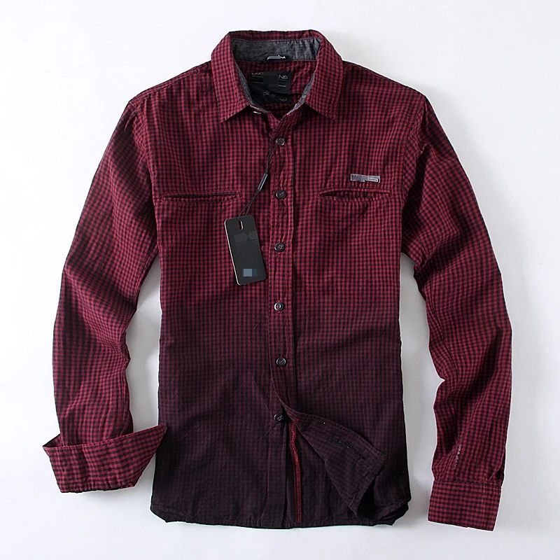 small plaid shirt
