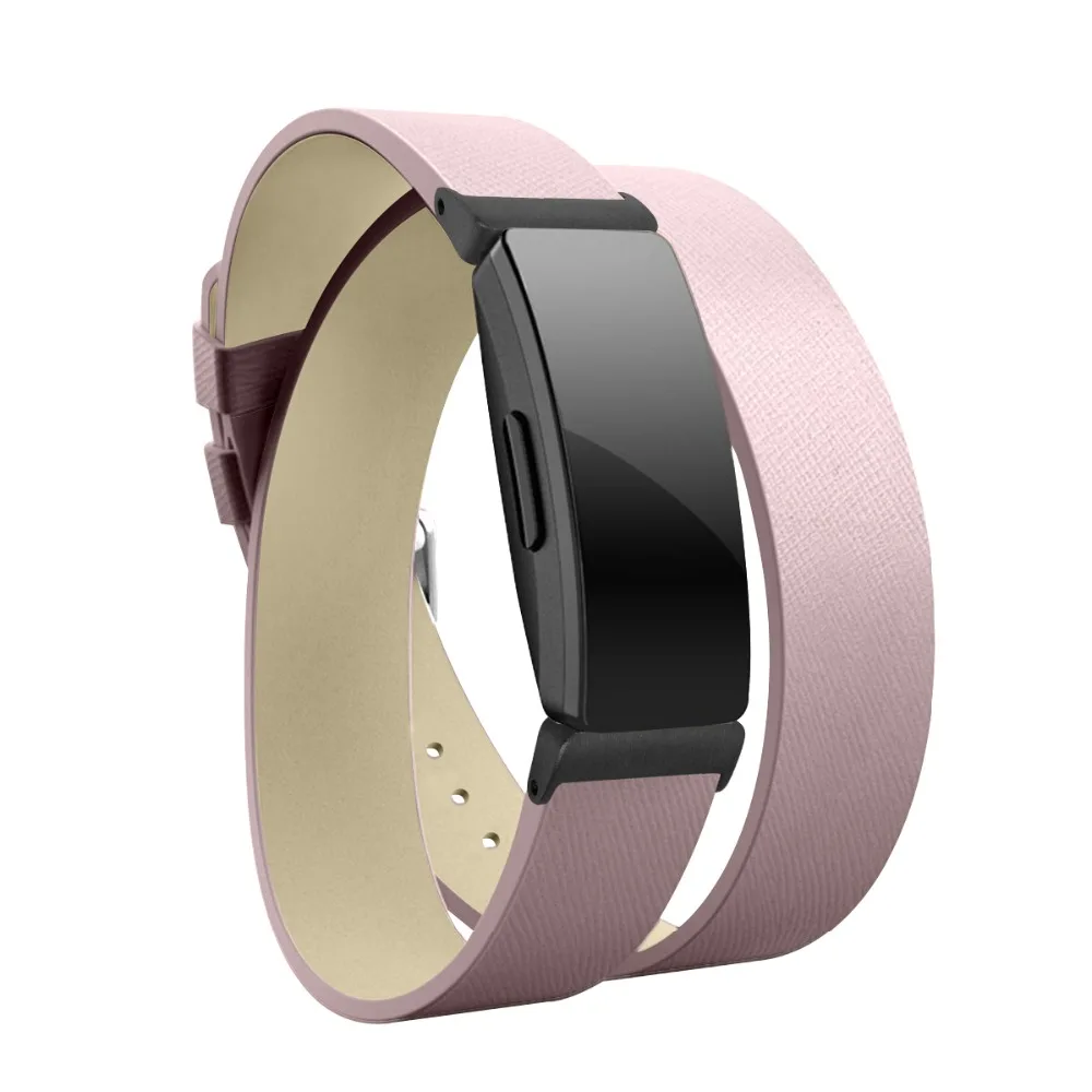 Кожаный ремешок на запястье ремни для Fitbit Inspire/Inspire HR Браслет для смарт-часов запасной браслет ремешок Группа