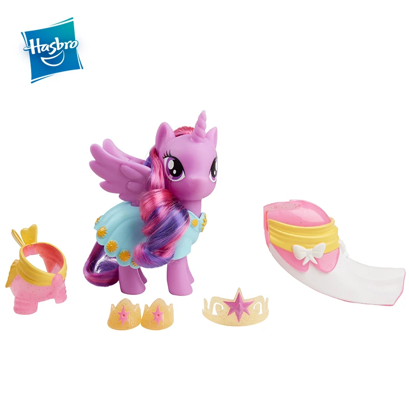 Hasbro 6 дюймов My Little Pony игрушка для девочка друзья Принцесса Радуга Дэш Сумеречная Искра фигурка Коллекция Модель Куклы