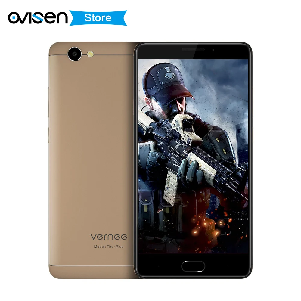 Vernee Thor Plus 5 &quot6200 мАч большой батарея Смартфон Android 7 0 телефона MTK6753 Octa Core 3 ГБ