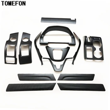 

TOMEFON For Honda CRV 2007 2008 2009 2010 LHD ABS Carbon Fiber Paint Interior Decoration Upgrade Kit Auto Accessories