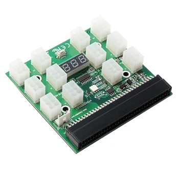 

10pcs Ethereum ETH ZEC Mining GPU 1200w/750w PSU Breakout Board 12V for HP DPS-1200FB DPS-1200QB PS-2751-5Q HSTSN-PL12 Series