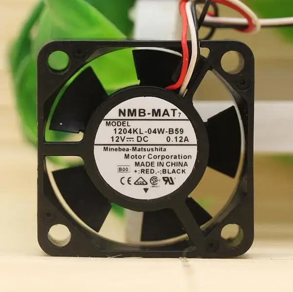 

Original NMB-MAT 1204KL-04W-B59 3010 12V 0.12A 3CM 3 line drive fan