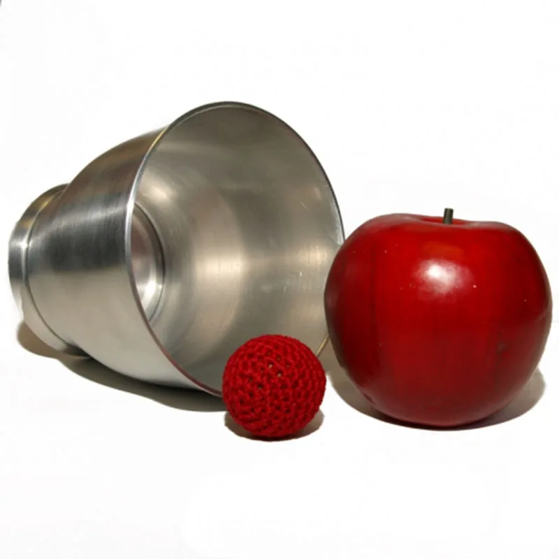 

Aluminum Chop Cup - Wide Mouth (Dia 9.3*H9cm,With Magnetic) Magic Tricks Cup and Balls Magia Magician Close Up Appear Vanish