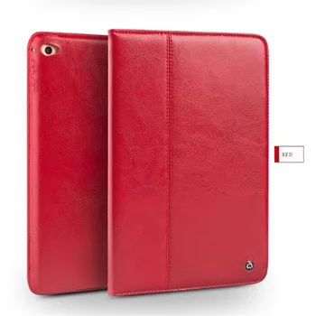 

QIALINO luxury smart stand flip cover case for iPad mini 4 ,wake up & sleep function,Genuine leather