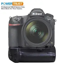 Powertrust vertical MB-D18 suporte de aperto da bateria para câmeras nikon d850 dslr como o trabalho com EN-EL15a EN-EL15 ou 8x aa bateria