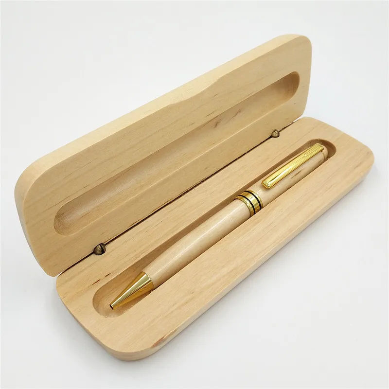 Wood Pen with Maple Box Set Fine Nib Smooth Writing Wooden Pen for Business Office School Best Present Gift Joy Corner Wood Pen with Maple Box Set Fine Nib Smooth Writing Wooden Pen for Business Office School Best Present Gift Joy Corner
