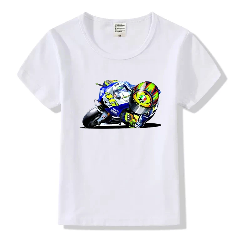 

New children's clothing boys and girls T-shirt fashion T-shirt off-road motorcycle series printing children's T-shirt tops HY545