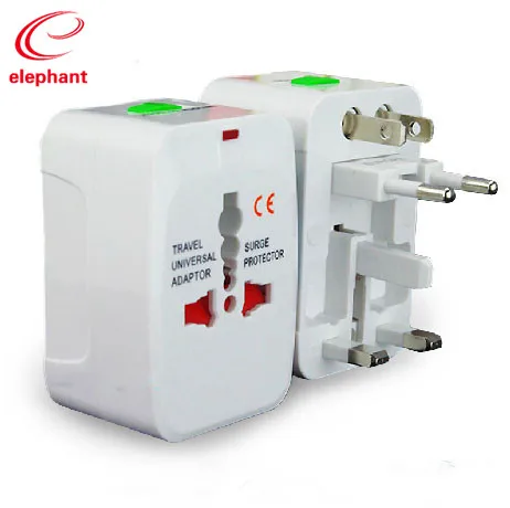 

Universal World Charger Adapter Plug All in one Travel AC Power Adapter Converter to US/UK/AU/EU Plug Socket Electrical Adapter