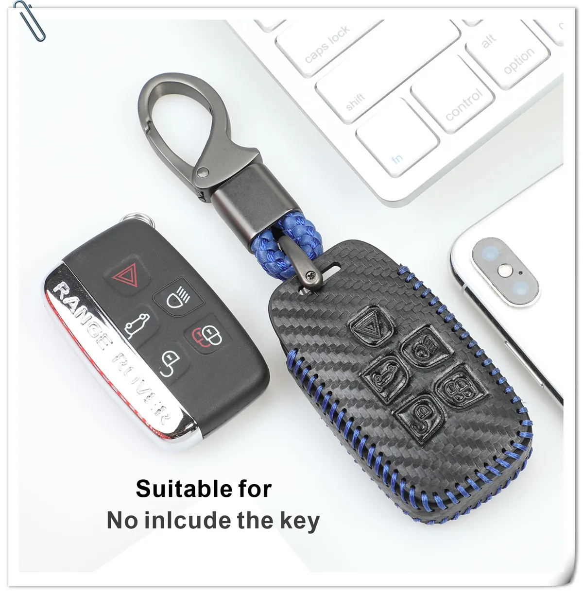Cover chiave in carbonio per Jaguar XE XJ XJL XF C-X16 chitarra Land Rover A9 Range Rover Sport Evoque Freelander 2 Discovery custodia in pelle 6 Cover chiave in carbonio per Jaguar XE XJ XJL XF C-X16 chitarra Land Rover A9 Range Rover Sport Evoque Freelander 2 Discovery custodia in pelle - HTB16VUEXAL0gK0jSZFAq6AA9pXaI