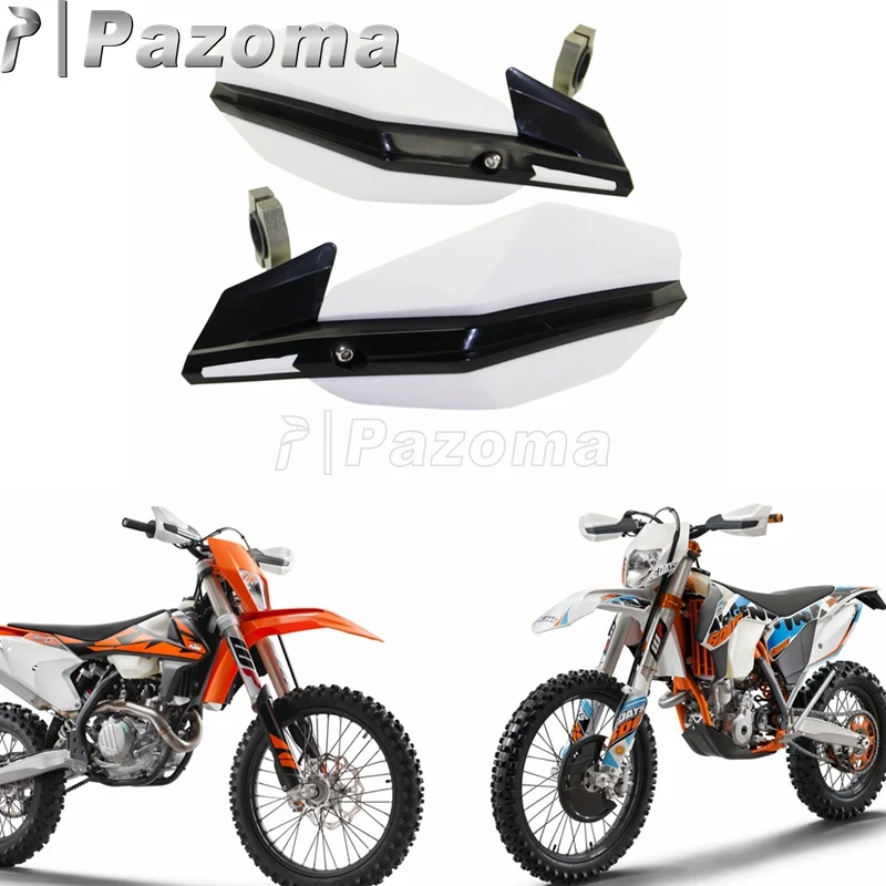 

Motorbike ABS Plastic 7/8" White Handguard Protector Enduro Universal for KTM 450 SX-F 250 SX 200 EXC XC-W Husqvarna TE300