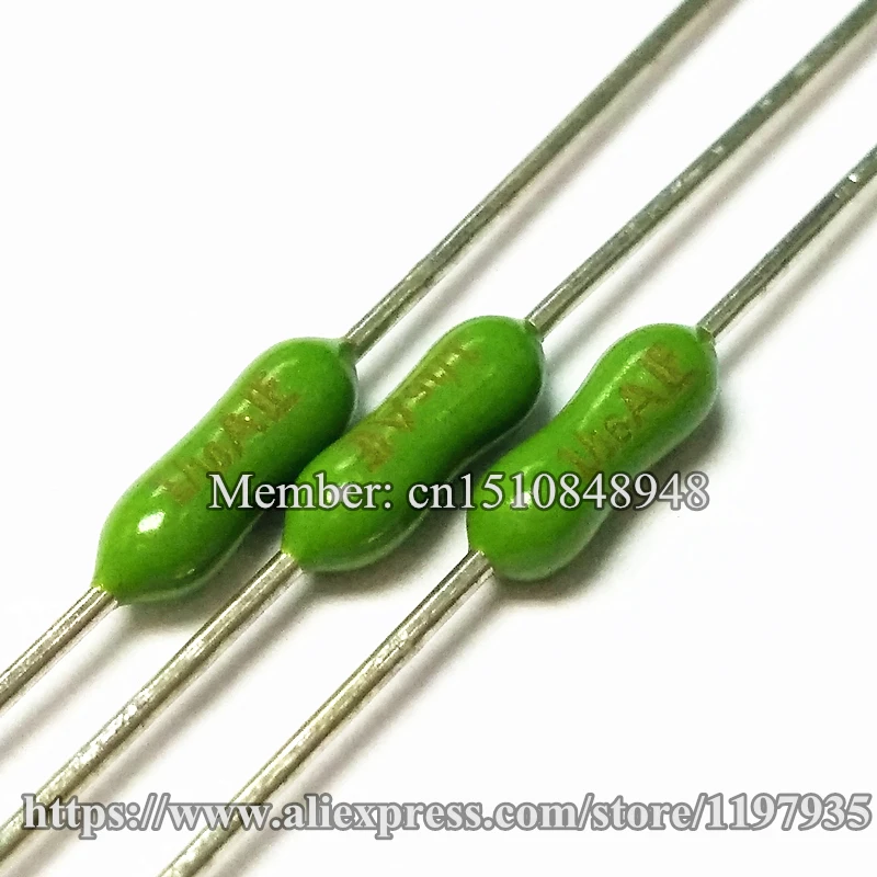 

100% Original 0251.062NRT1L 0251.062 Axial Lead Green Fuse Fast Blow PICO Resistance Fuse LF 62mA 125V 1/16A 2.4*7mm