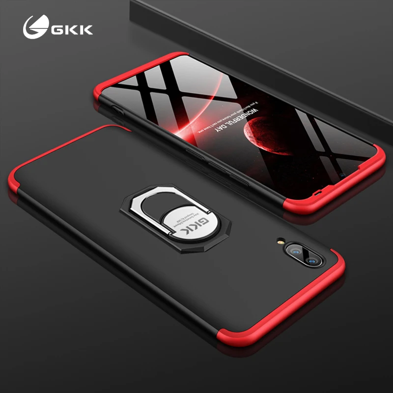Оригинальный чехол для VIVO Y91c Роскошный 3 в 1 с полным защитным кольцом и магнитным