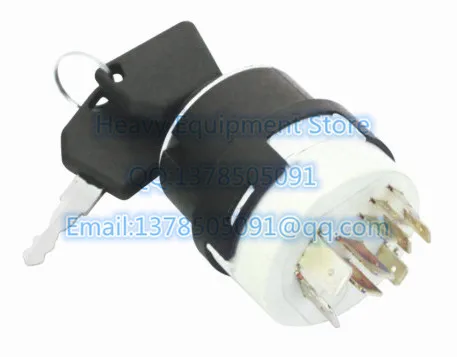 

IGNITION SWITCH COIL With 2 14607 key For JCB 3CX 4CX - 701/80184 50988 701/45500 701/Y1372
