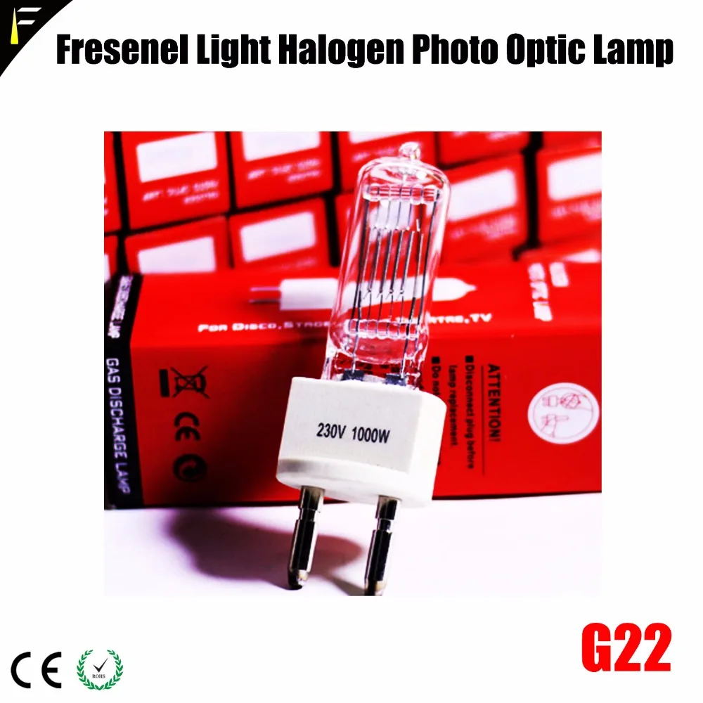 FTL CP40 1000 Вт G22/G15 кварцевая галогеновая лампа Теплый 3200 к для(пленка/светильник Sudio) Fresenel светильник галогенная лампа 1000 Вт