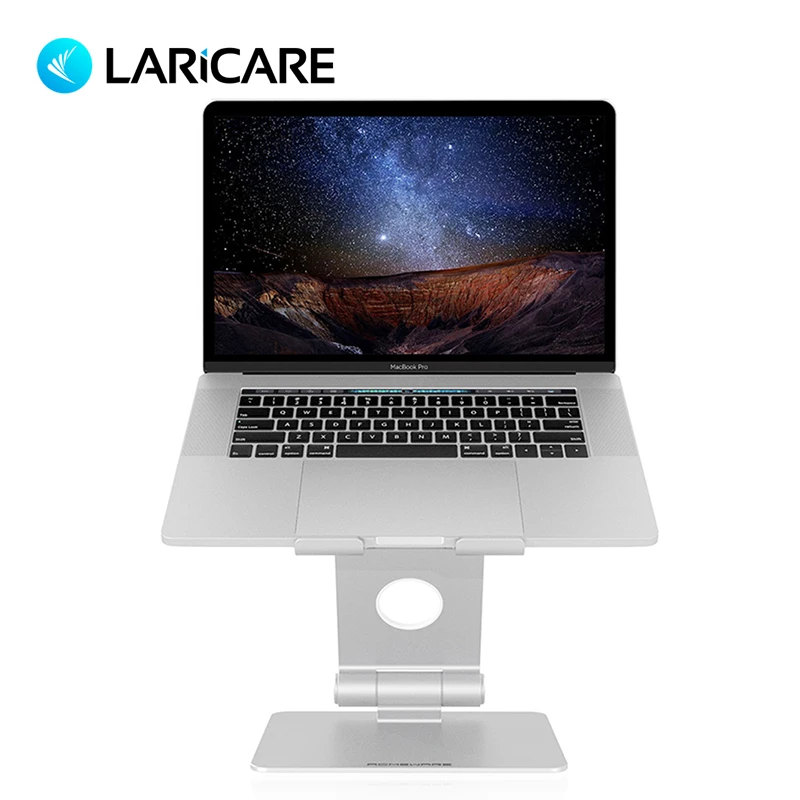 LariCare Aluminum Alloy Laptop Stand For Macbook. Tablet Stand For IPad Surface Pro. Support All Laptop and Tablet