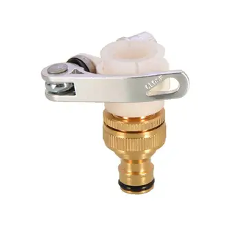 

3/4 or 1/2 Universal Threaded Tap Gardening Water Hose Adapters Quick Pipe Connector Fittings Brass Tap Adapters