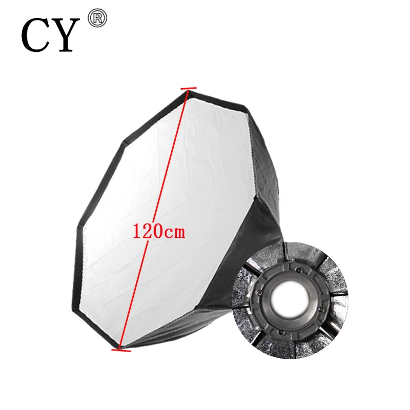 

Bowens Mount Octagon Softbox 120cm for Studio Flash Photo Studio Soft Box Photography Accesorios Fotografia