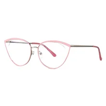 Женская оправа из нержавеющей стали полиацетатная оправа для очков Горячая мода прозрачные линзы стеклянные светлые рамки оптическое рецептурное стекло es рамка