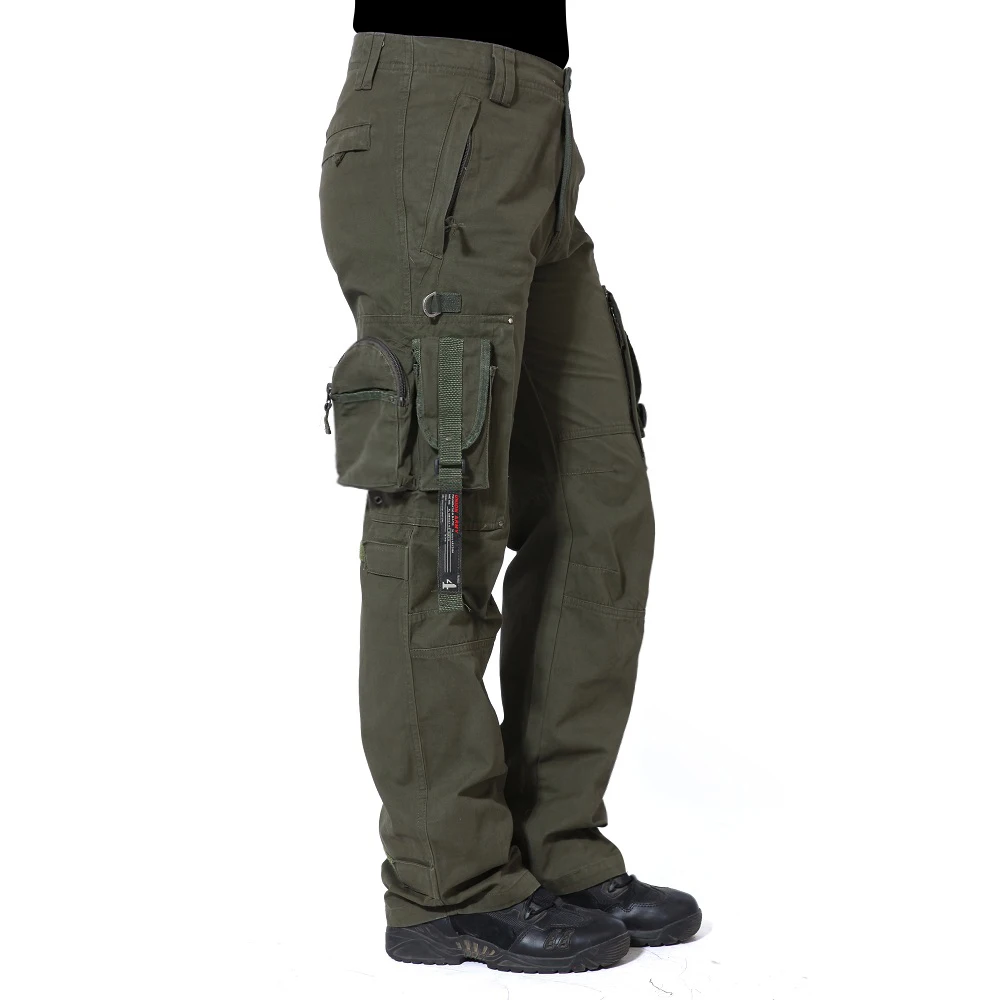 

MAGCOMSEN Cargo Pants Men Men's Military Tactical Pants Male US Combat Multi-Pockets Army Trousers Workout Clothing AG-MT-03