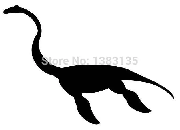 wholesale 50 pcs lot loch ness monster novelty car sticker for truck