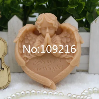 

New Product!!1pcs Angle Baby (zx297) Silicone Handmade Soap Mold Crafts DIY Mould