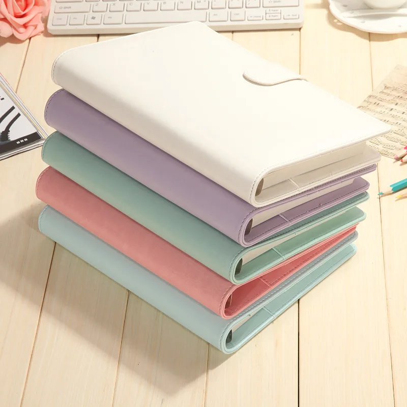 

New Macaron Style Spot Color Sketchbook Bullet Journal Cute Notebook Paper Weekly Planner Accessories Stationery Diary 01606