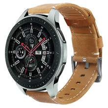 Браслет carprie роскошный кожаный ремешок браслет часы ремешок для Sam sung Galaxy часы 46 мм td0925 Прямая поставка