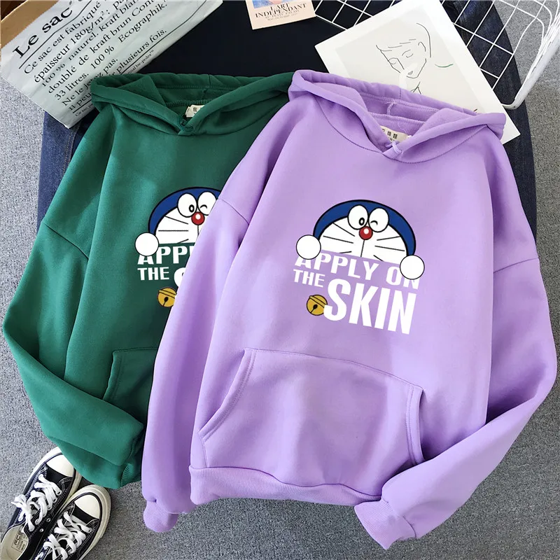 

winter jacket women ulzang Han edition tide Women even cap guard clothing plus velvet thick jacket BF harbor hoodie sweatshirt