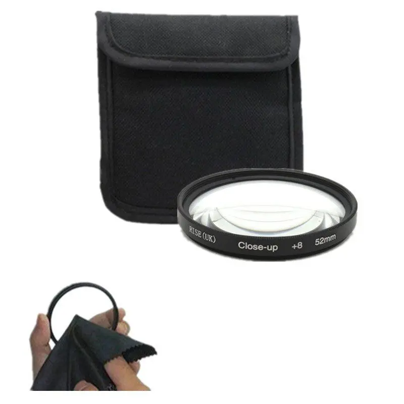RISE(UK) 58mm Macro Close Up +8 lens Filter for Canon EOS 1100D 1000D