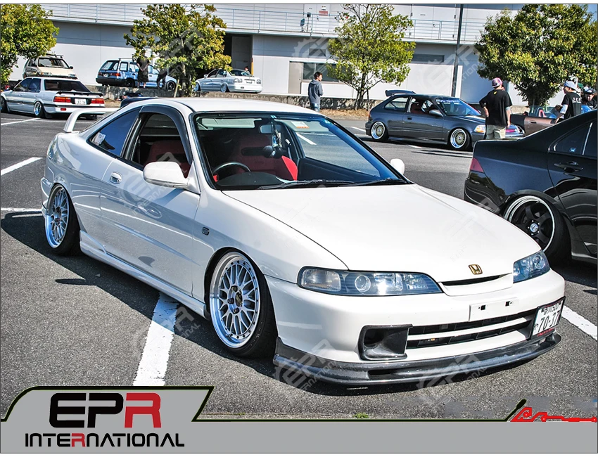 For Honda 94 01 Integra DC2 JDM Carbon Fiber Front Bumper Air Duct