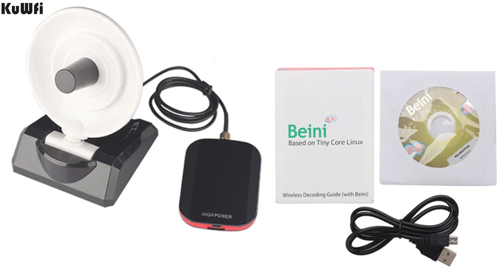 Высокая мощность USB Wifi адаптер Бесплатный Интернет длинный диапазон 150 Мбит/с WIFI