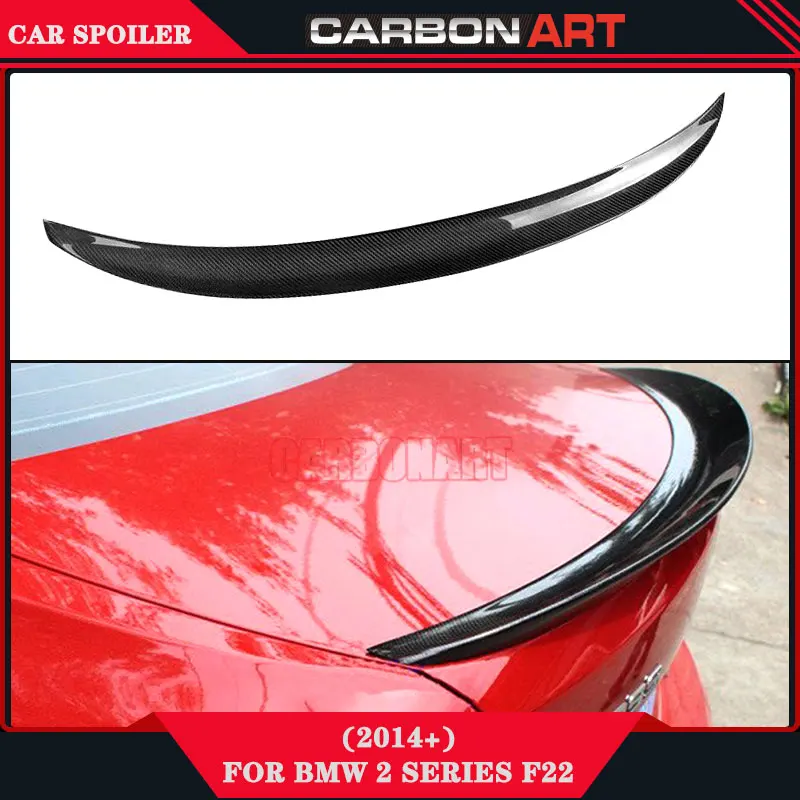For bmw performance auto parts carbon fiber rear wing spoiler f22 lip spoiler 218i 220i 228i