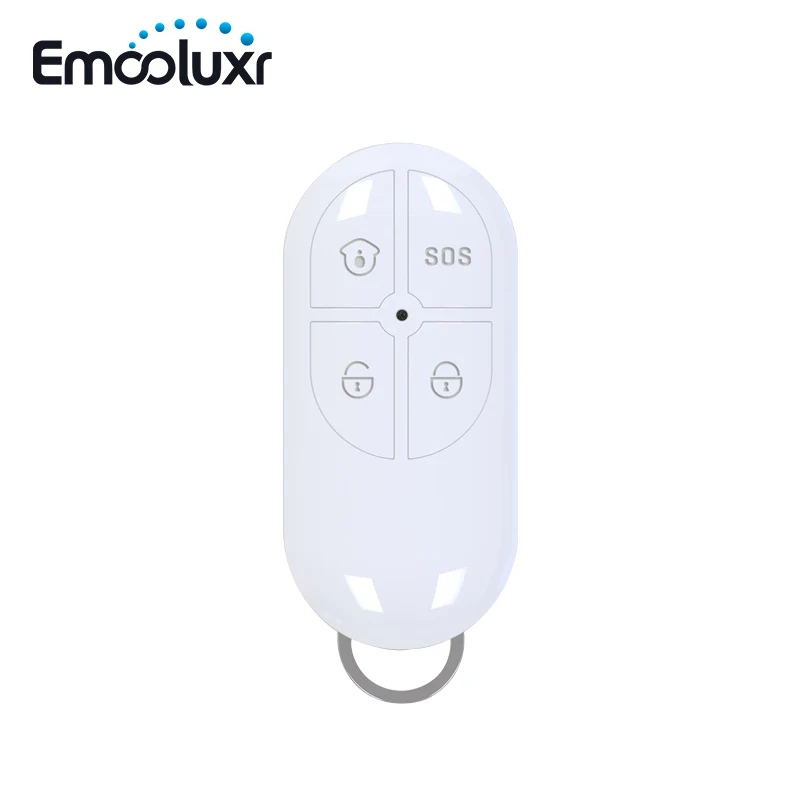Wireless 4-key Remote Control Arm/Disarm/Home Arm/SOS Button Keyfob for Focus ST-IIIB ST-IIIGW ST-VGT ST-V GSM Intruder Alarm msd6a628vx st