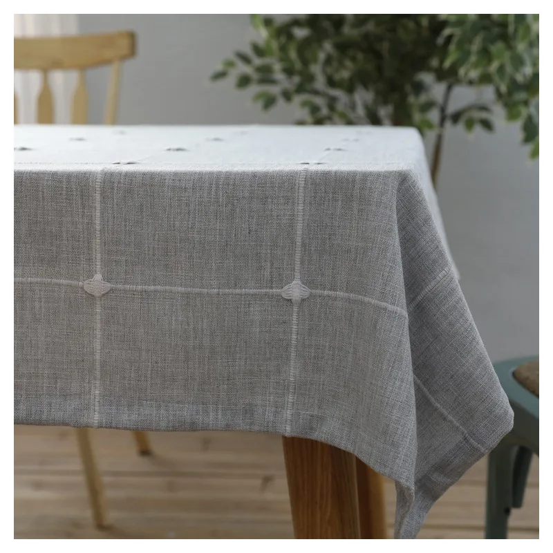 اليابان بسيطة منقوشة القطن قماش طاولة كتان جودة لينة غطاء الطاولة للمنزل الغبار مستطيل عشاء نهاية سماط رف اليابان بسيطة منقوشة القطن قماش طاولة كتان جودة لينة غطاء الطاولة للمنزل الغبار مستطيل عشاء نهاية سماط رف