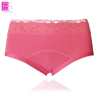 

L'bellagiovanna 2017 Women Period Panties Female Leak Proof Underpants Mid-Rise Girl Sanitary Sleep Underwear BriefsCulotte 9056