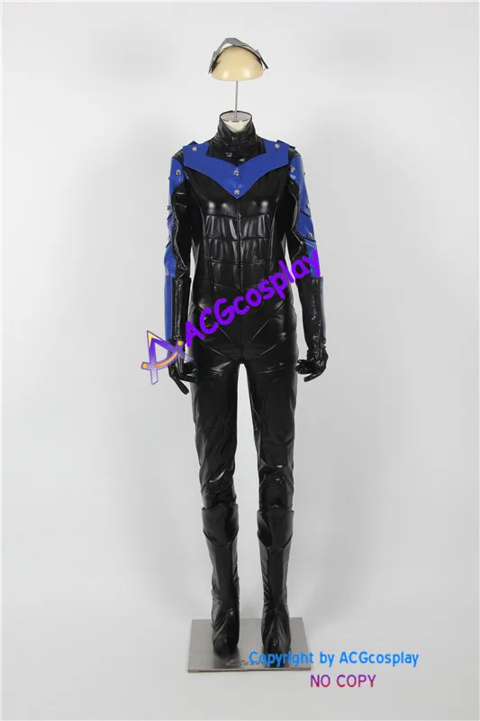 Batman: Arkham City женский Nightwing косплейный костюм ACGcosplay включают маска