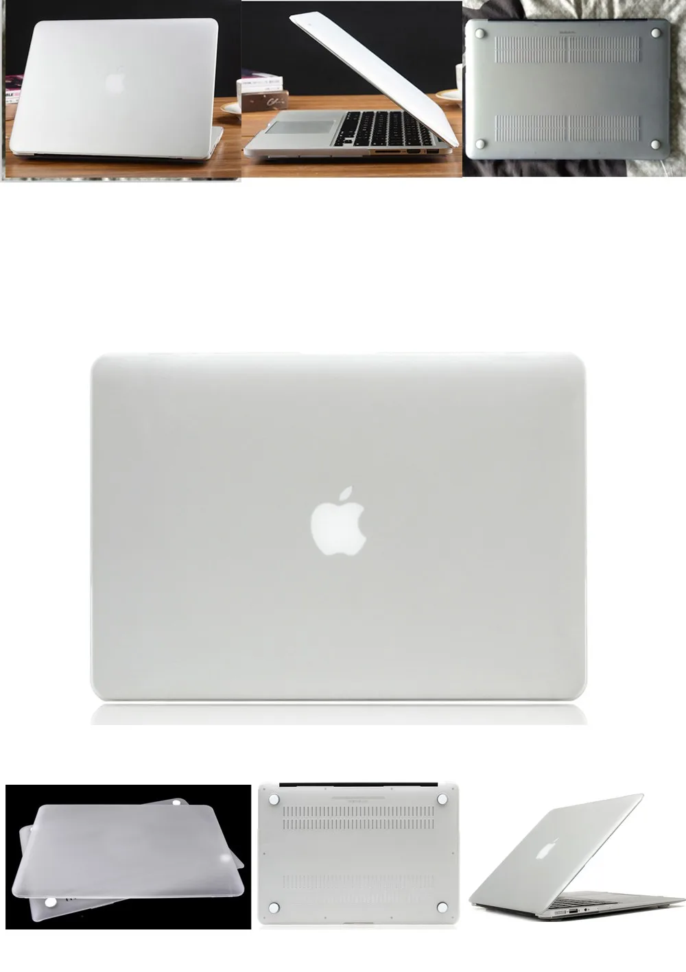 Матовый чехол для ноутбука Apple Macbook Air Pro retina 11 12 13 15 16, чехол для Mac 11,6 13,3 15,4 Touch Bar