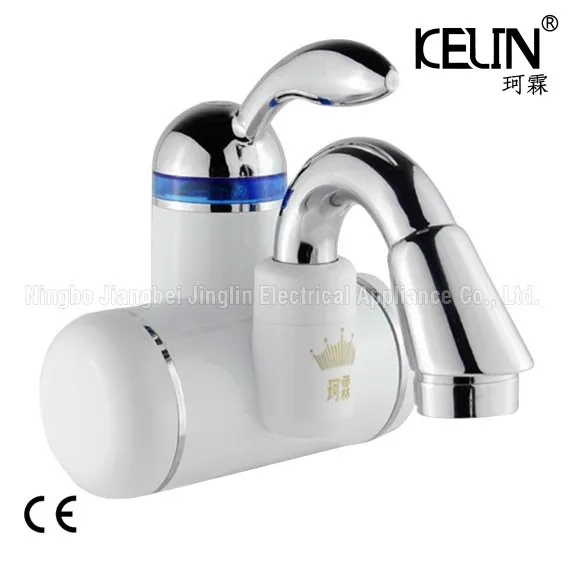 

Basin Faucet Electric Instant Heating Faucet Cold and Hot Water Tap Bathroom Faucet water heater mixer with CE