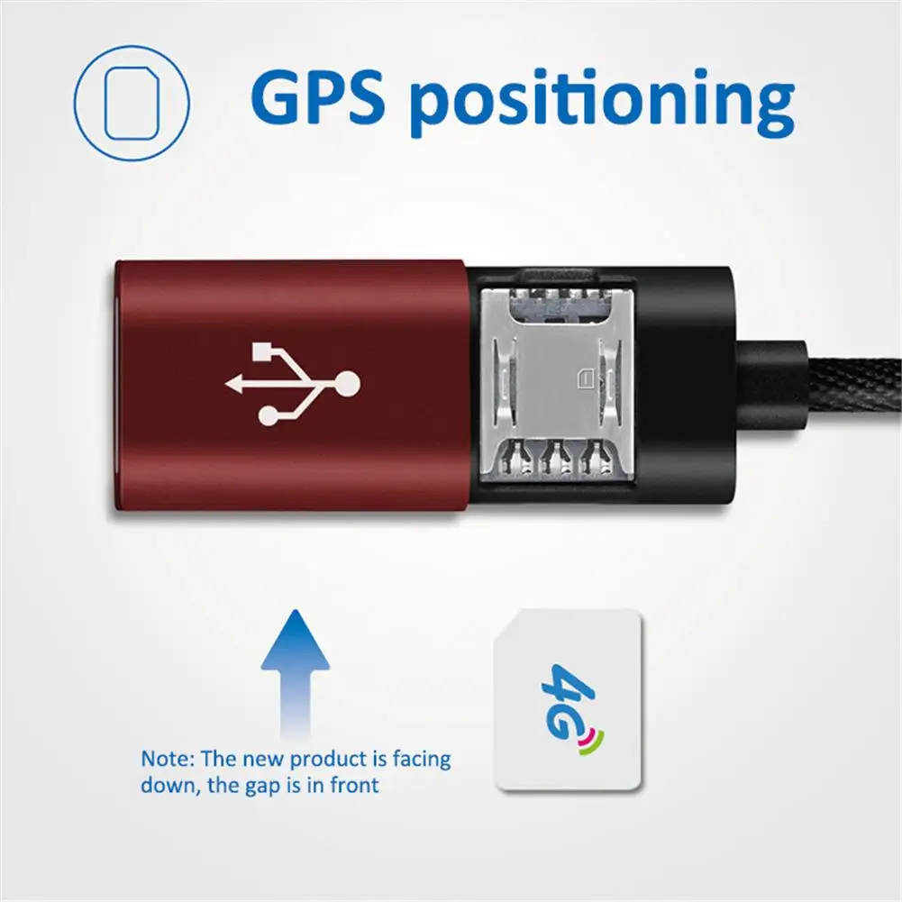 

Micro-USB Data Charging Cable GPS Tracker WiFi Vehicle Remote Tracking Device data cable locator